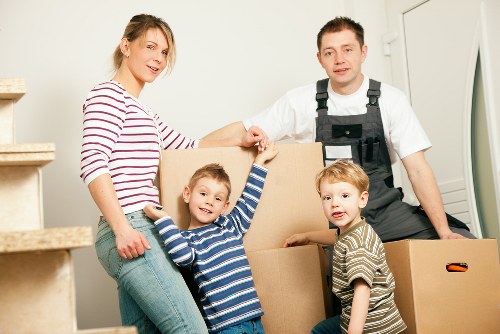 Local moving team handling furniture delivery in Mayfair central London