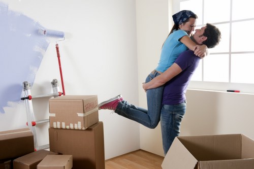 Protected online payment step in the Mayfair Removals area
