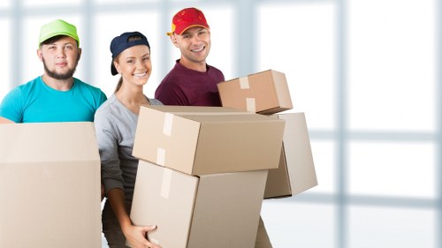 Packing and organising belongings for a Mayfair residential move