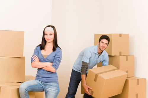 Careful handling of furniture during a Mayfair relocation
