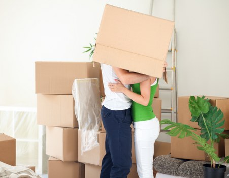 Loaded moving van ready for a local move near Mayfair and surrounding areas