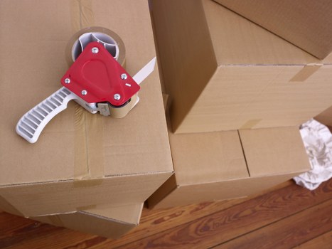 Organised packing and boxes for storage and moving in Mayfair