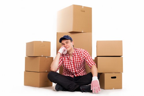 Professional moving van for student removals in Mayfair