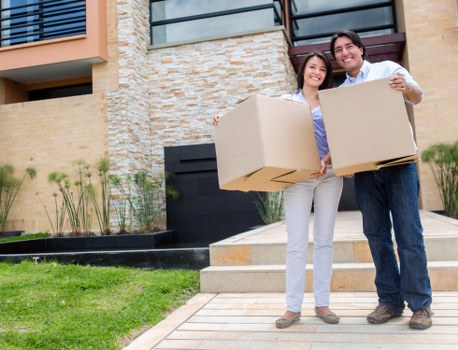 Moving boxes and wrapping materials for a Mayfair office relocation