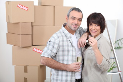 Mayfair Removals team ensuring a secure and professional moving service